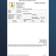 Prohealth Longevity Cycloastragenol Certificate of Analysis