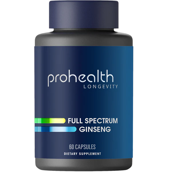 ProHealth Longevity Full Spectrum Ginseng - 60 capsules