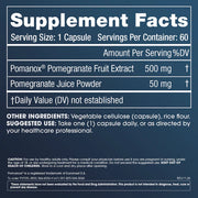 ProHealth Longevity Full Spectrum Pomegranate - 60 capsules - Supplement Facts