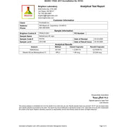 Brighton Laboratory Certificate of Analysis for ProHealth Nattokinase Pro 2000, lot 2512189, dated March 30, 2026