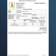 Calcium AKG Longevity Powder - 100 grams - Analytical Test Report