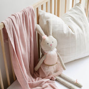 Simply Bamboo Organics Pink Baby Blanket