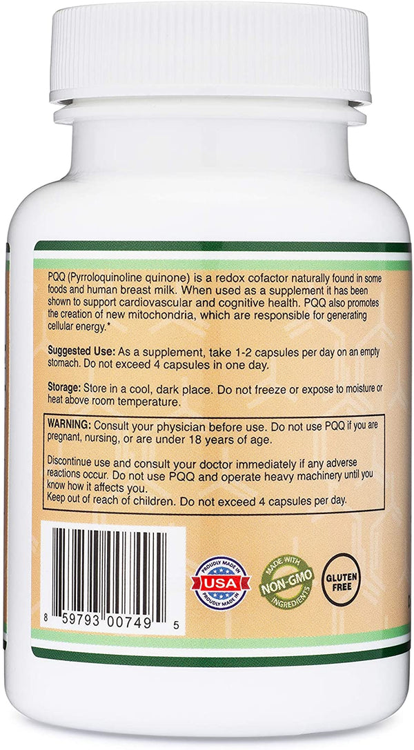 Double Wood - PQQ (Pyrroloquinoline quinone)