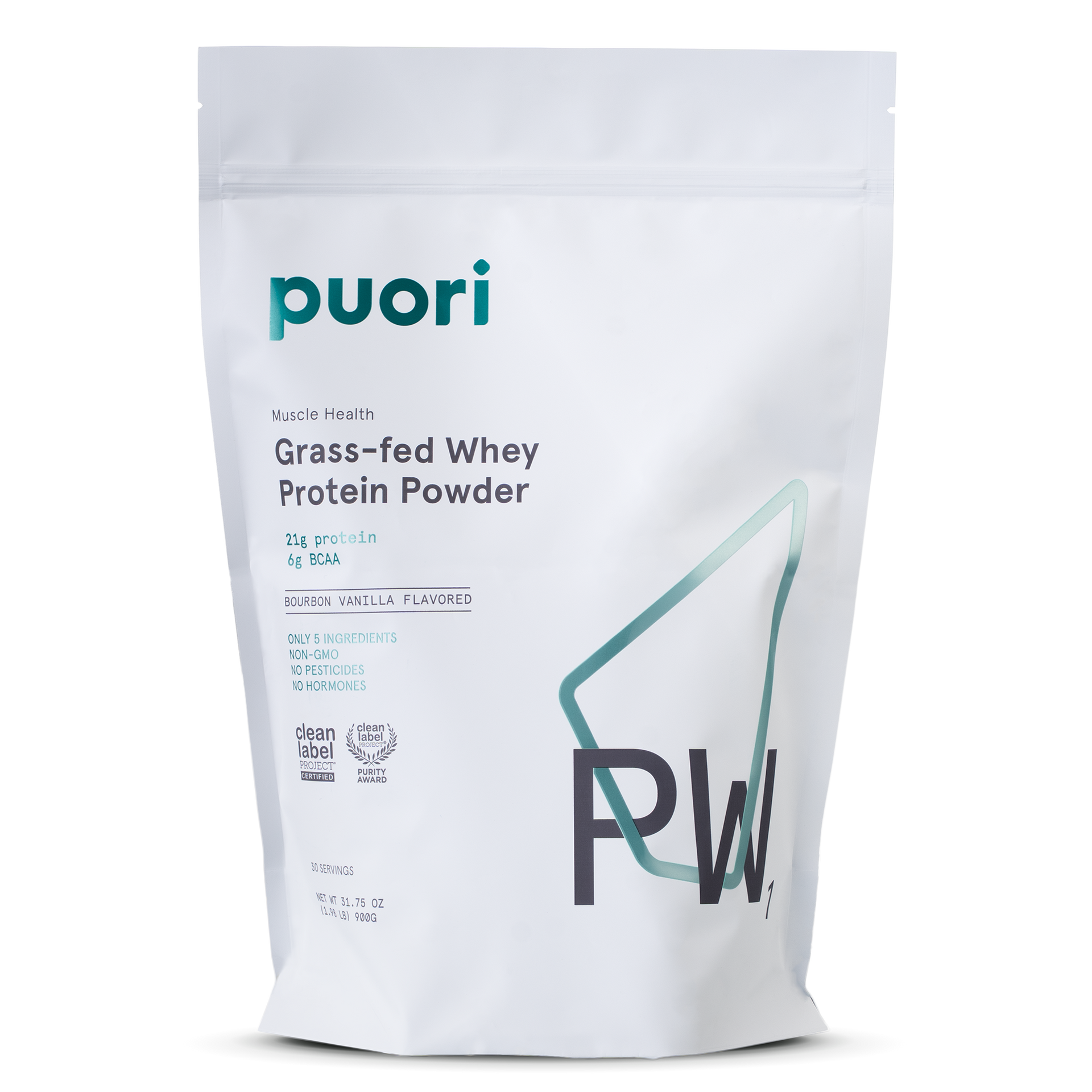 Puori PW1 - Whey Protein Powder (Bourbon Vanilla)