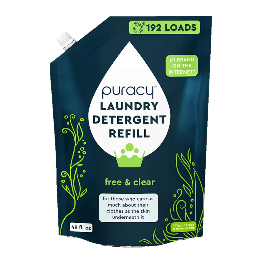 Puracy Laundry Detergent 48 Oz Refill (Concentrated, Sulfate-Free)