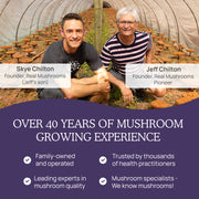 Real Mushrooms History of Mushroom Growing Experience