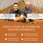 Real Mushrooms History of Mushroom Growing Experience 