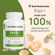 Ergo+ Ergothioneine Supplement is made with 100% Pure Ingredients