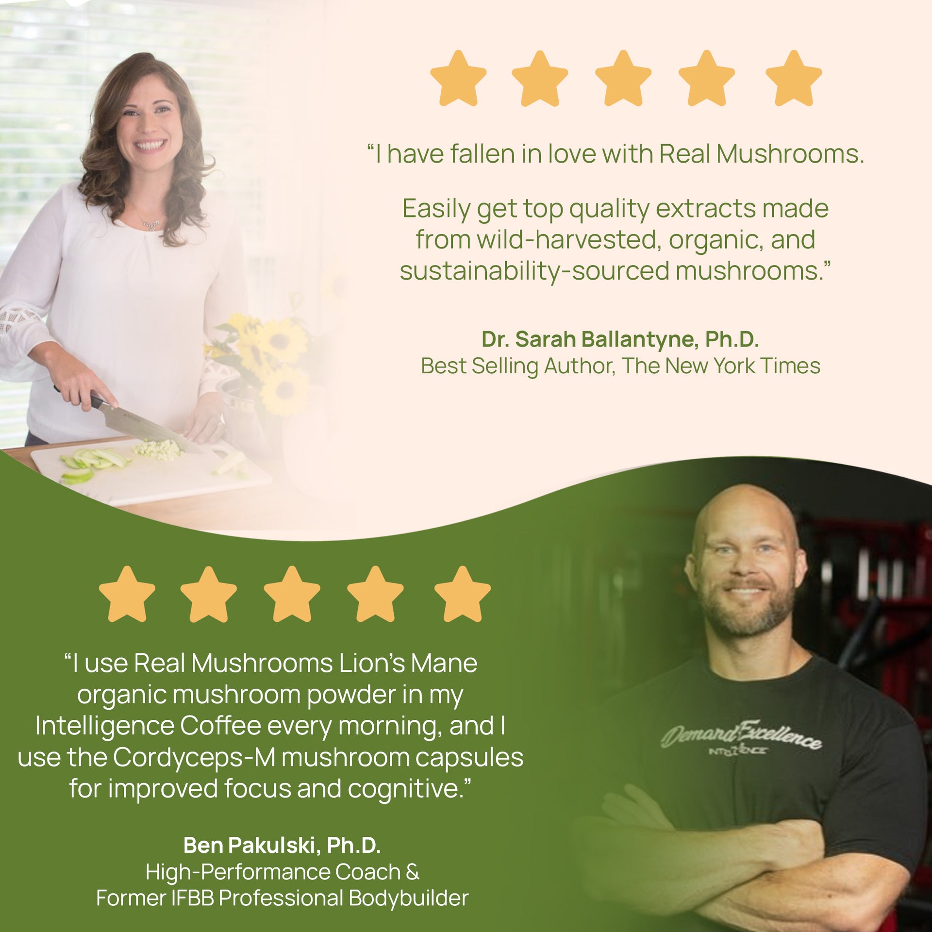 Real Mushrooms Ergo+ Ergothioneine Supplement Costumer Feedback