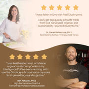 Real Mushrooms Organic Lions Mane Extract Costumer Feedback 