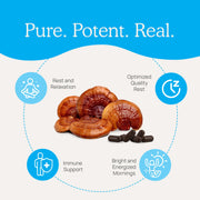 Real Mushrooms RealRest for better sleep and ummine support