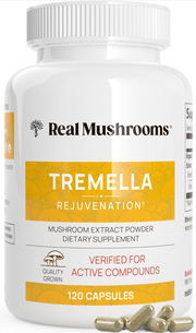 Real Mushrooms Organic Tremella Extract 120 Capsules