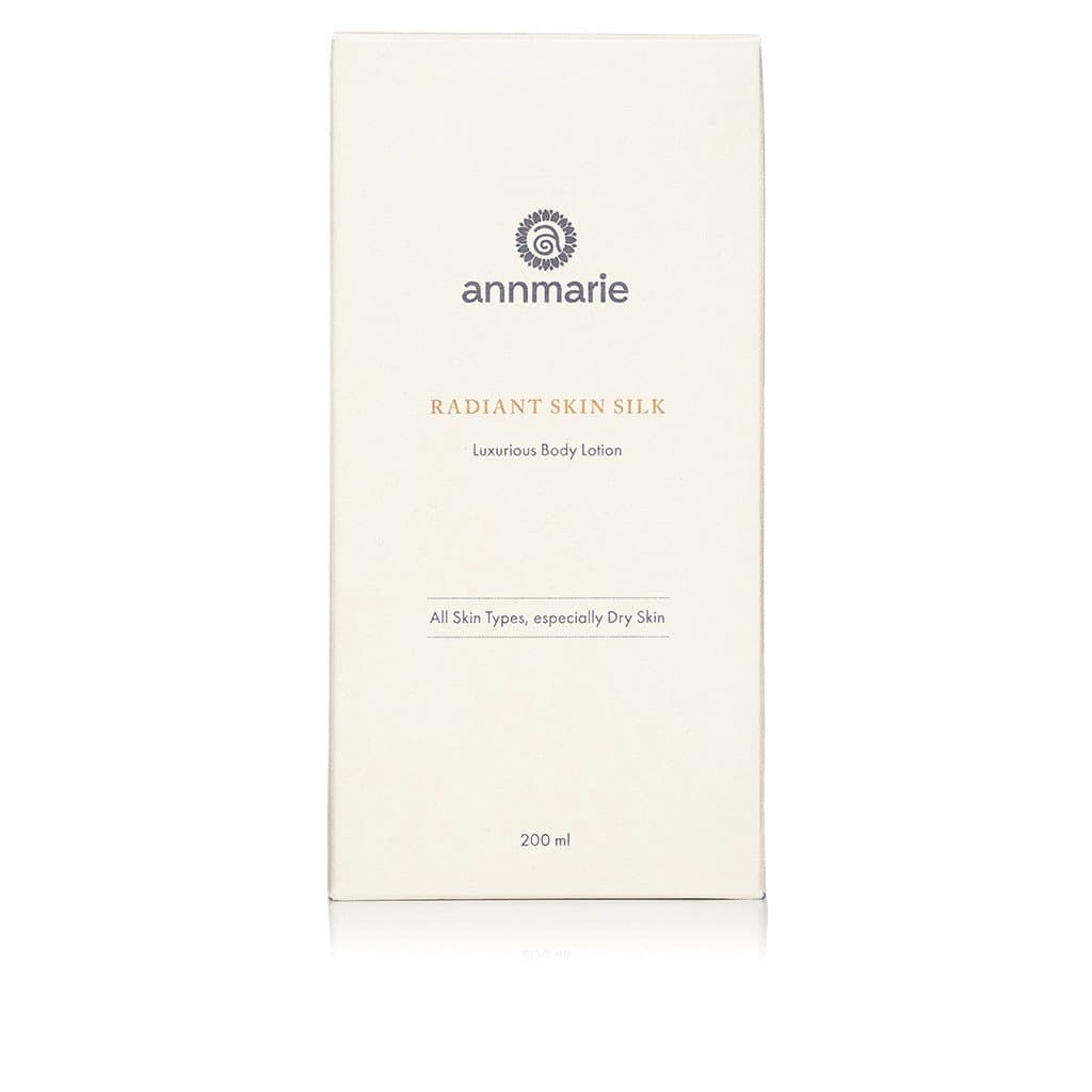 Annmarie Radiant Skin Silk Body Lotion 200ml product packaging display