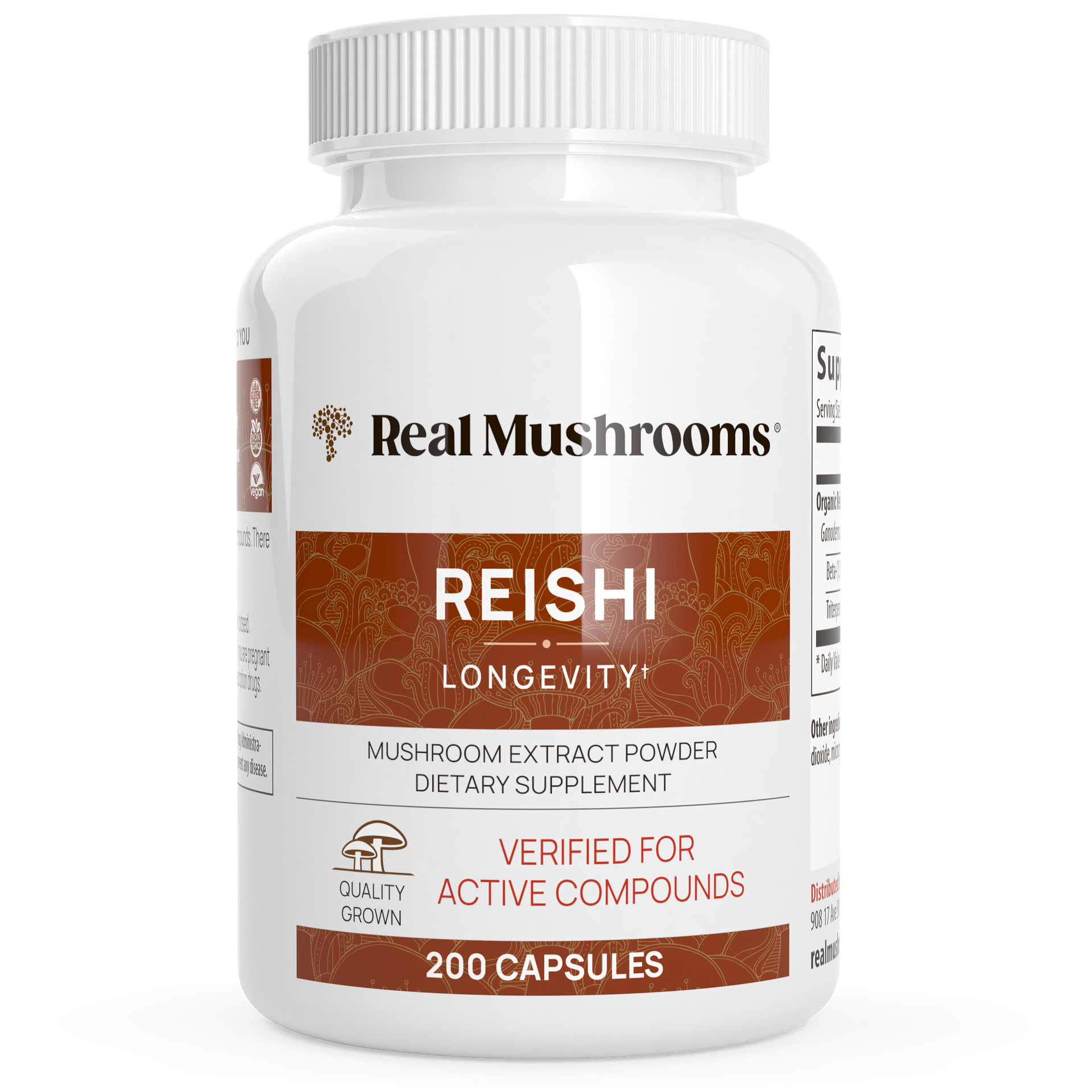 Real Mushrooms Organic Reishi Mushroom