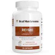 Real Mushrooms Organic Reishi Mushroom Capsules