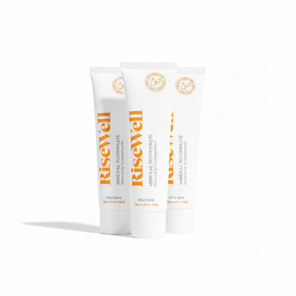 3 Packs of RiseWell Mineral Toothpaste