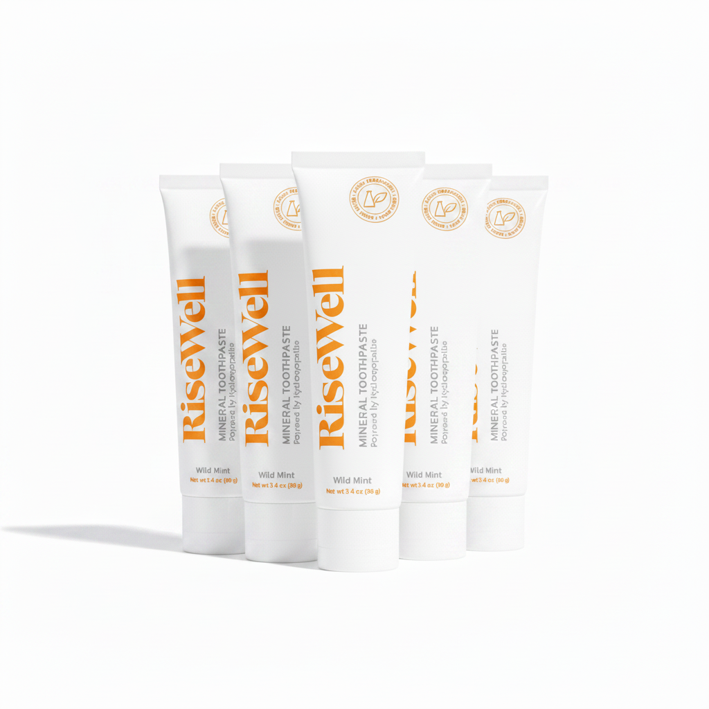 5 Packs of RiseWell Mineral Toothpaste