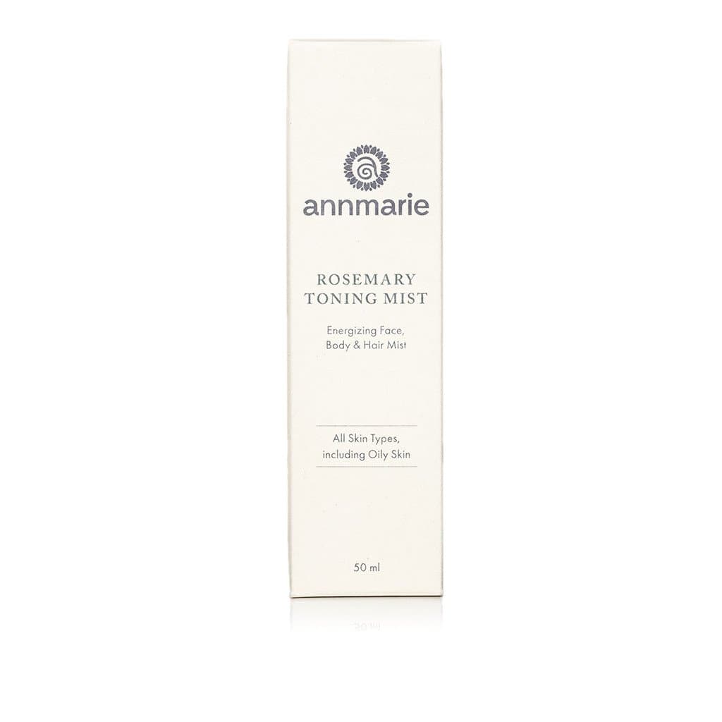Annmarie Rosemary Toning Mist product packaging display