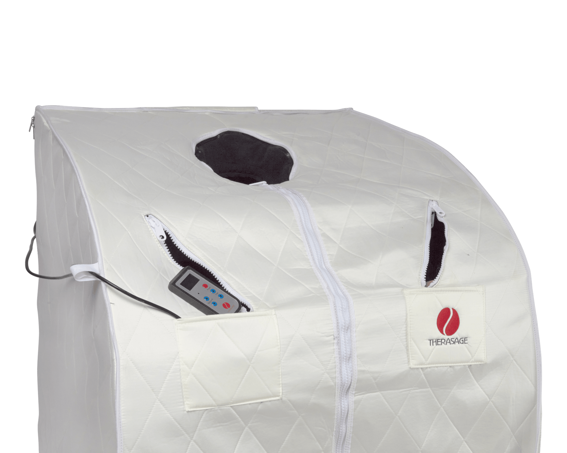 therasage Thera 360 plus white portable sauna