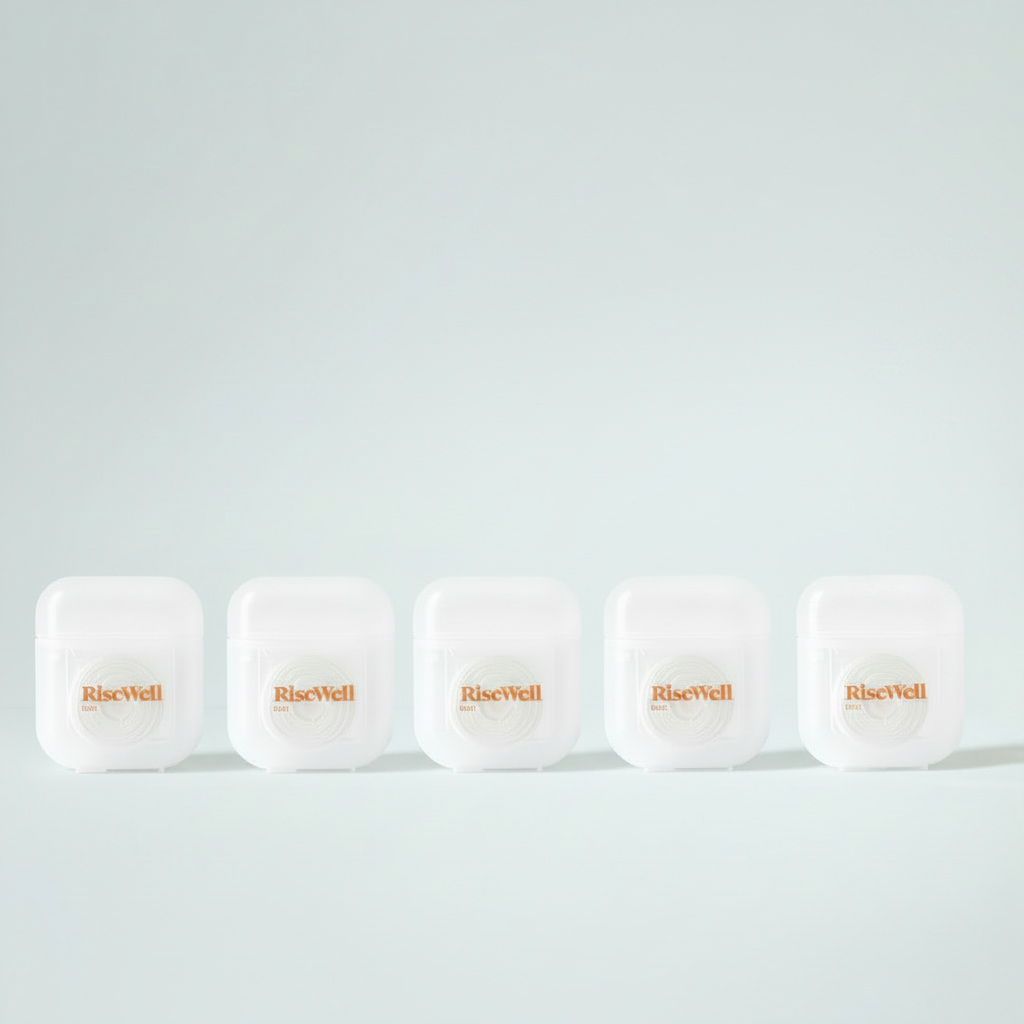 5 Packs of RiseWell: Teflon-Free Floss
