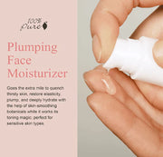 Face Moisturizer Rose & Hyaluronic Acid Serum