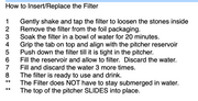 Therasage TheraH2O Pitcher Replacement Filter
Easy, Hassle-Free Replacement