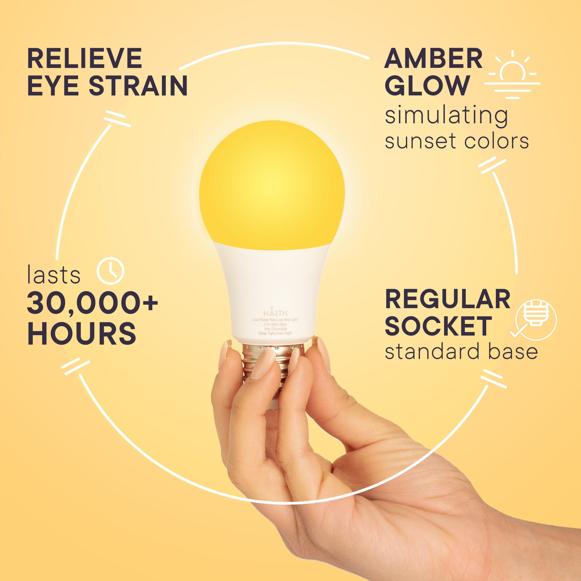 How to Use HarthYourHome Sleep Shift Light Bulb (7 Watts) Perfect for Bedroom