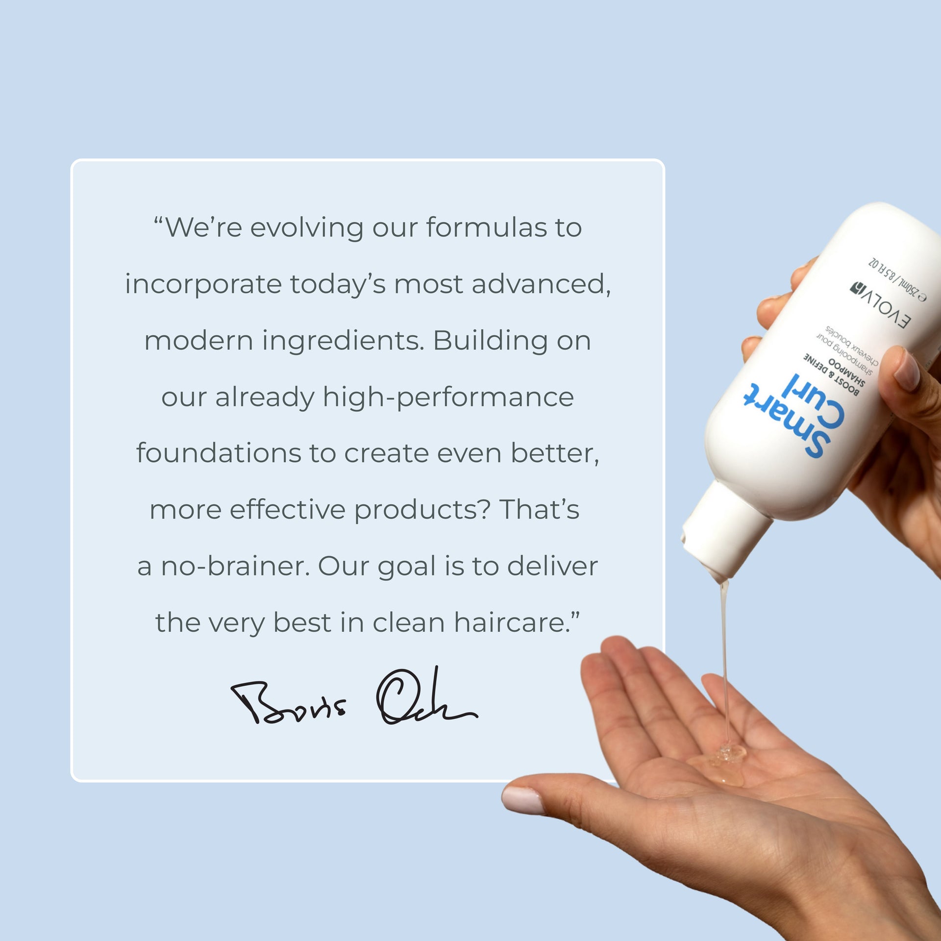 Better Roots’ founder is committed to a vision of delivering advanced, modern ingredients to provide the best clean haircare to its customers.