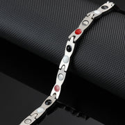 HealthyLine Stainless Steel Energy Bracelet 4-in-1. 2 Colors available. Models B025