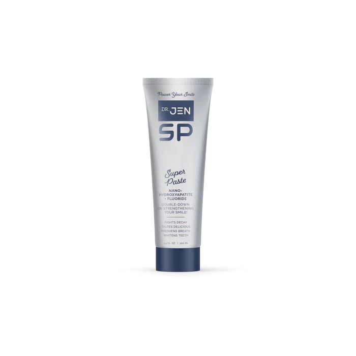 Dr. Jenn Super Paste Toothpaste with Fluoride + 10 % Nano-Hydroxyapatite
