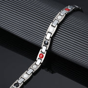 HealthyLine Tungsten Energy Bracelet 4-in-1. Silver Color. Model TUB080S
