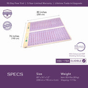 HealthyLine The TAJ Bed Series - Mattress Toppers