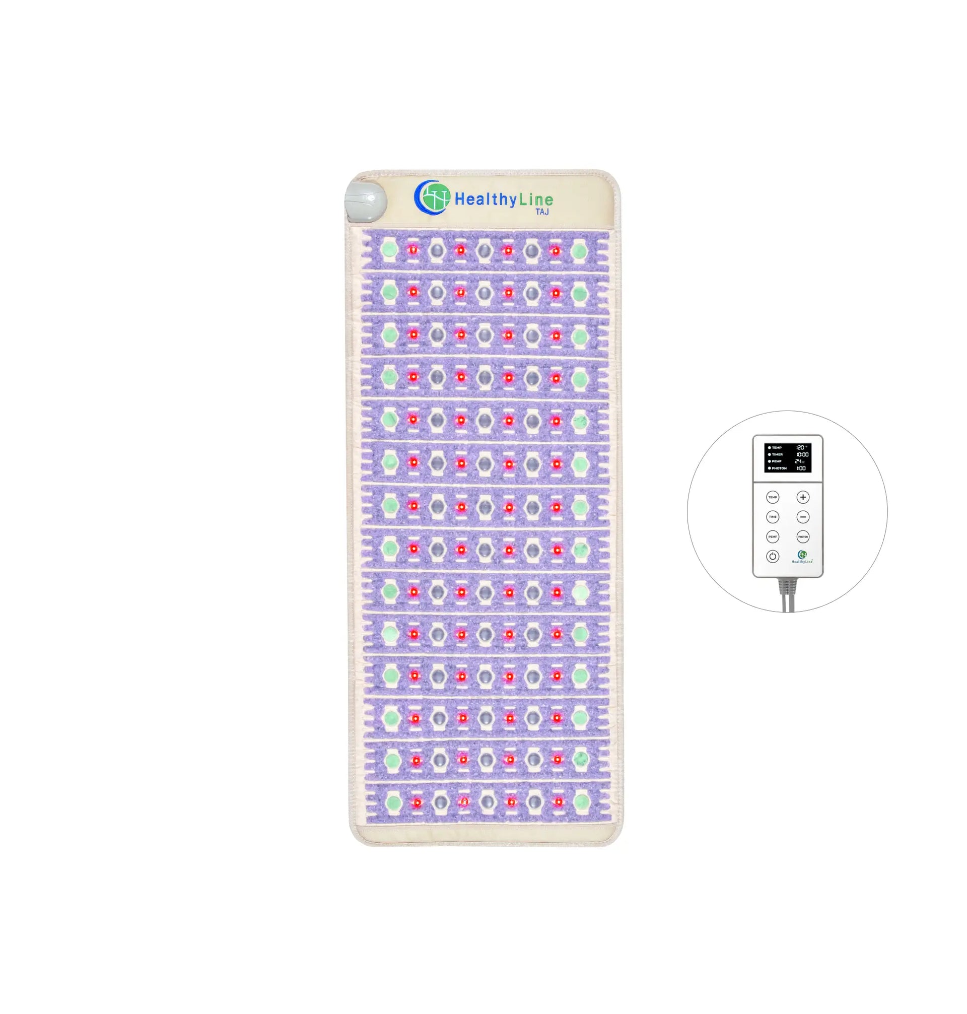 HealthyLine TAJ Series | PEMF Far Infrared Heating Mats