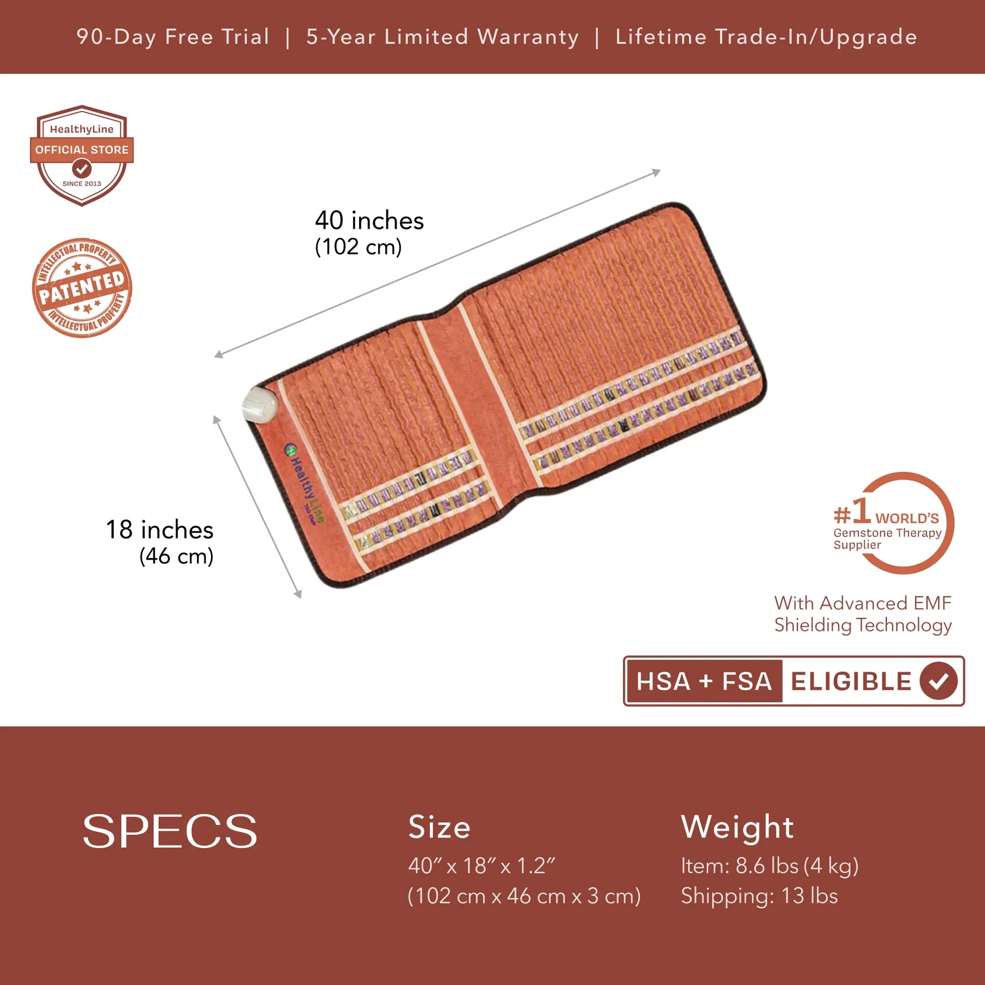 HealthyLine TAO Series | Far Infrared Heating Mats