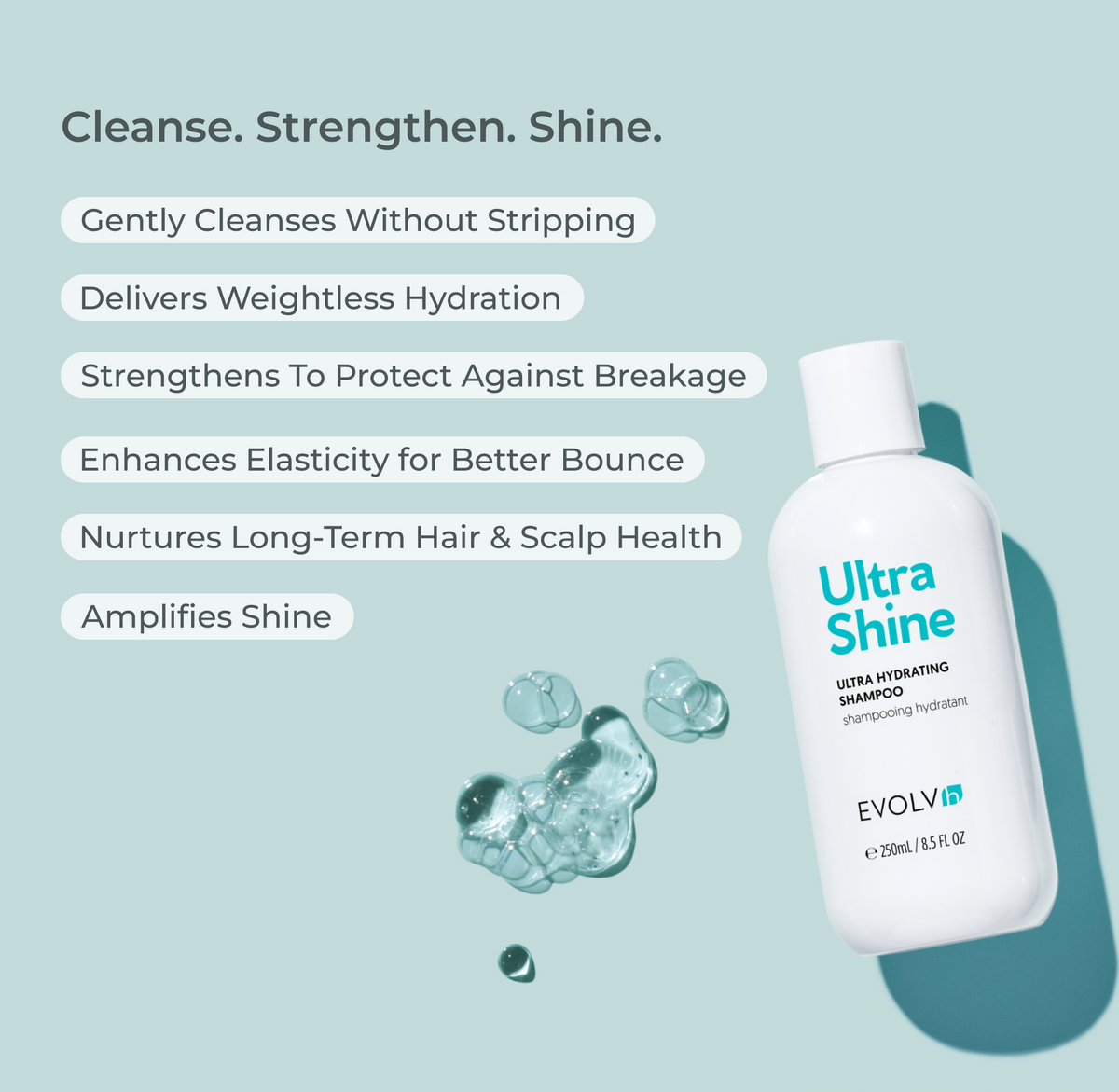 What are the benefits of Better Roots UltraShine Ultra Hydrating Shampoo 8.5 oz?