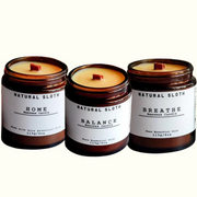 Natural Sloth Beeswax Candles Bundle