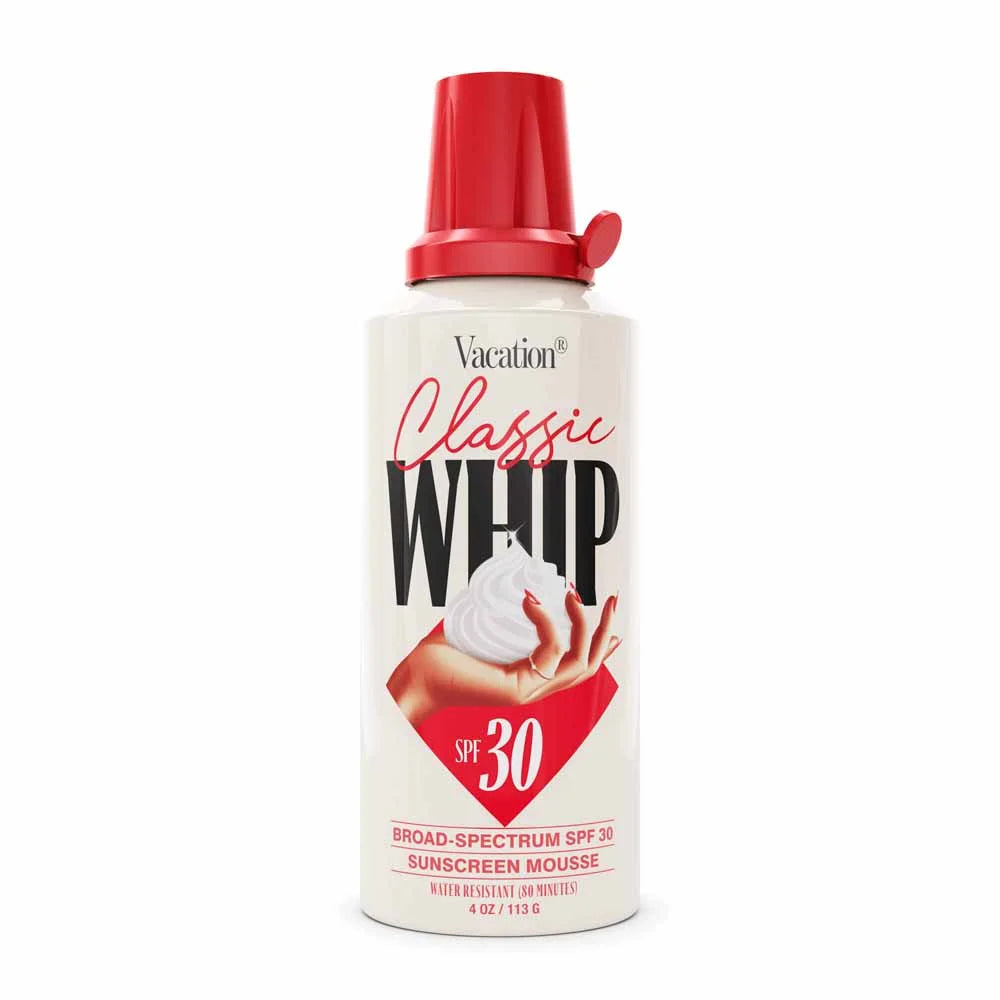 Vacation Classic SPF30 Mousse Sunscreen on white background