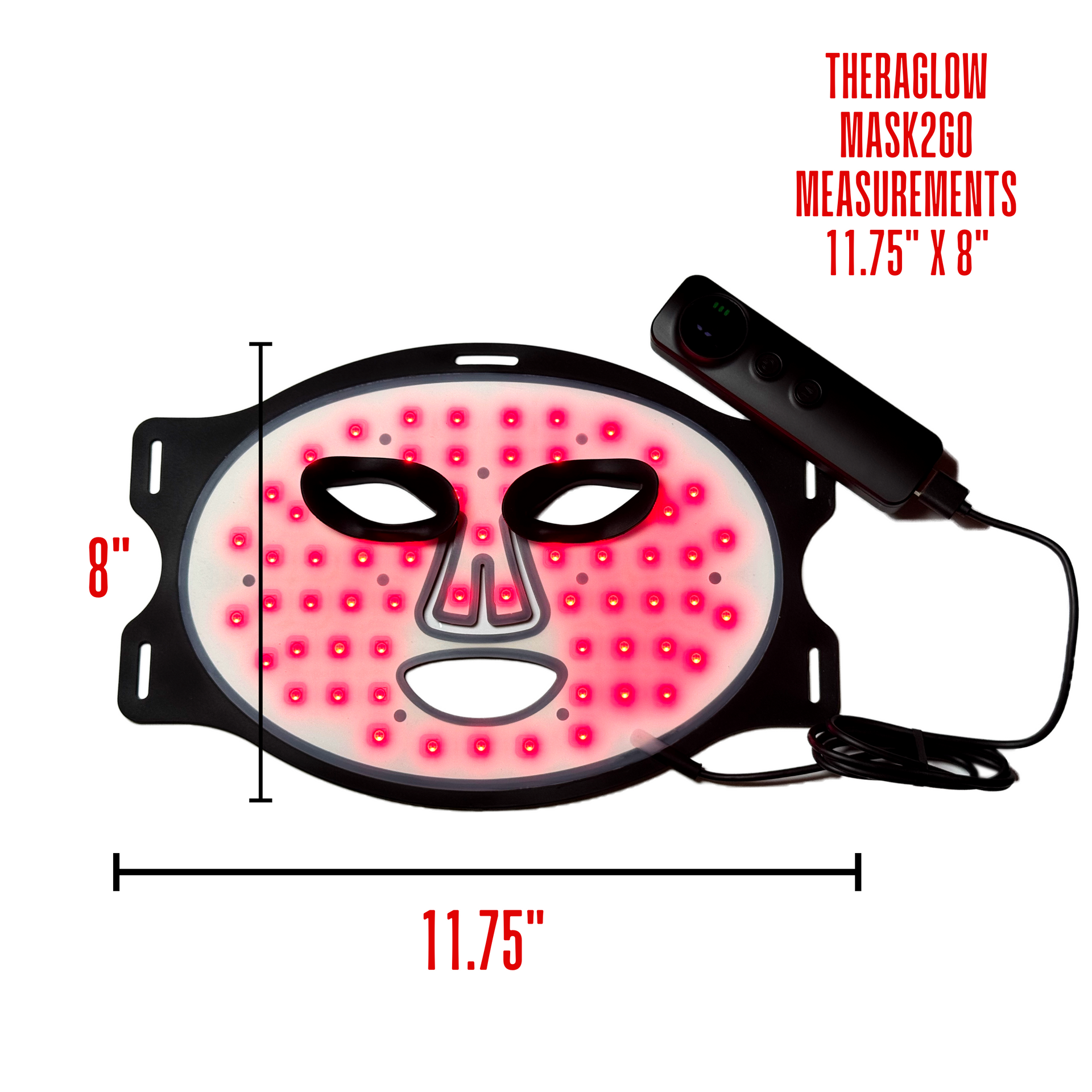 Therasage TheraGlow Mask2Go Measurement