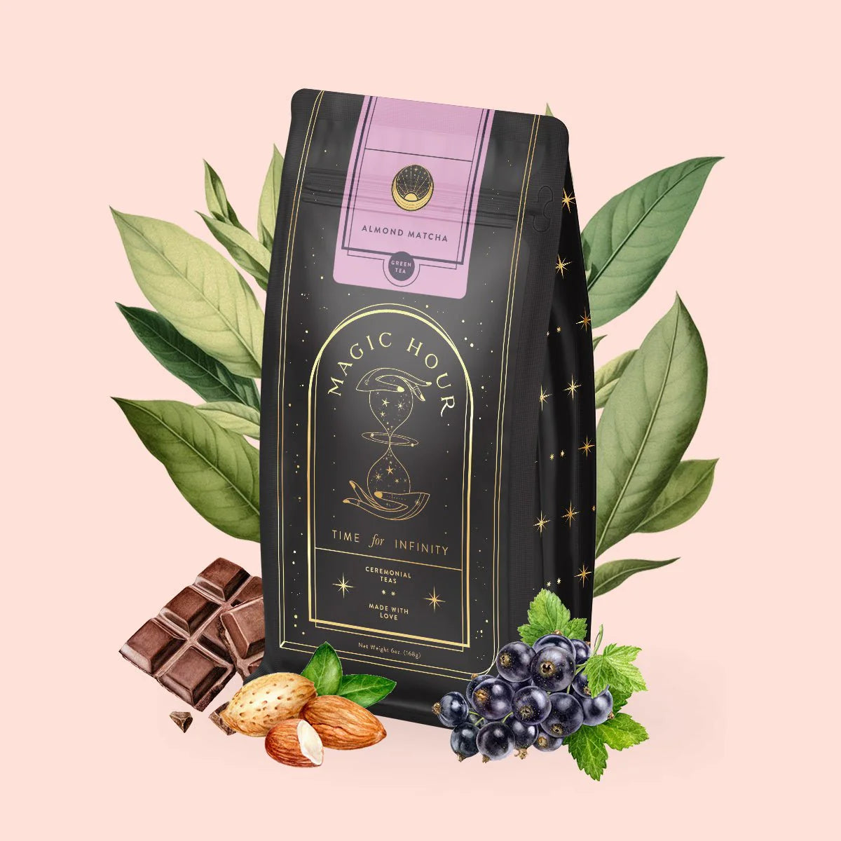 Magic Hour Almond Matcha Green Tea Refill Pouch