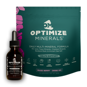 Optimize Minerals Mixed Berry and Optimize Vitaminz