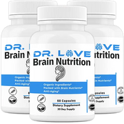3 bottles of Dr Love Brain Nutrition