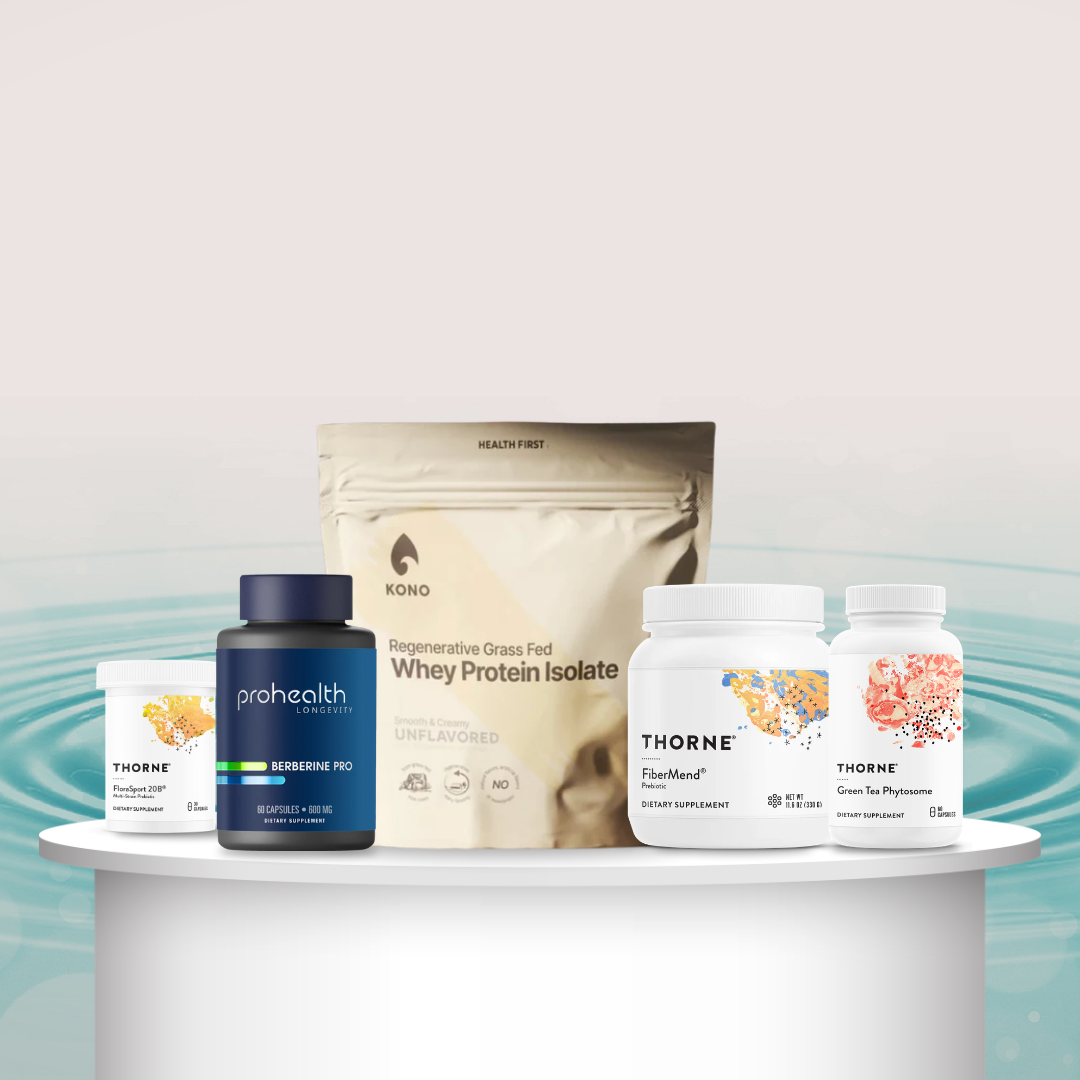 Calm Background - GLP-1 Metabolic Support Elite Stack with Regenerative Grass-Fed Whey & Enhanced Berberine Pro