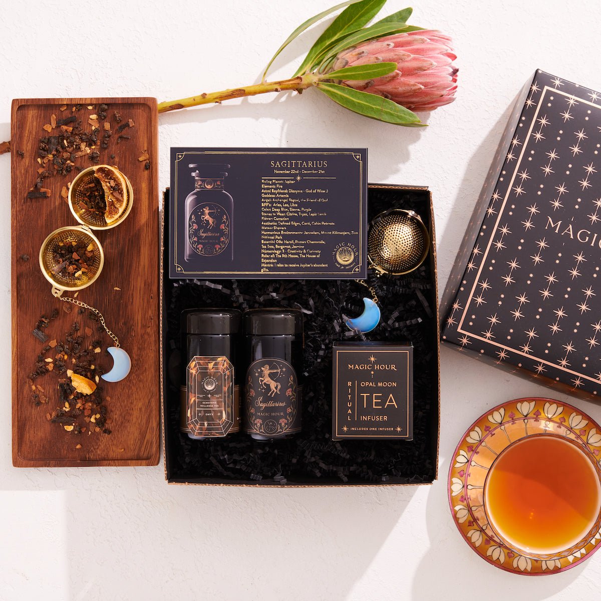 Magic Hour Cosmic Gemstone Mini Gift Set Sagittarius