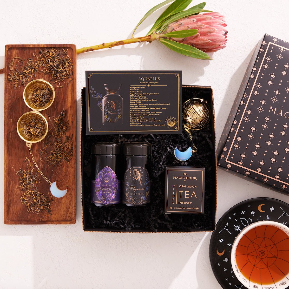 Magic Hour Cosmic Gemstone Mini Gift Set Aquarius