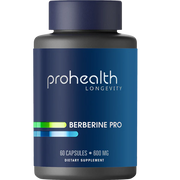 Prohealth Longevity Berberine Pro - 1,200 mg per day, 60 capsules