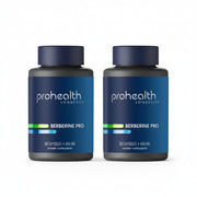 Two bottles of Prohealth Longevity Berberine Pro - 1,200 mg per day, 60 capsules