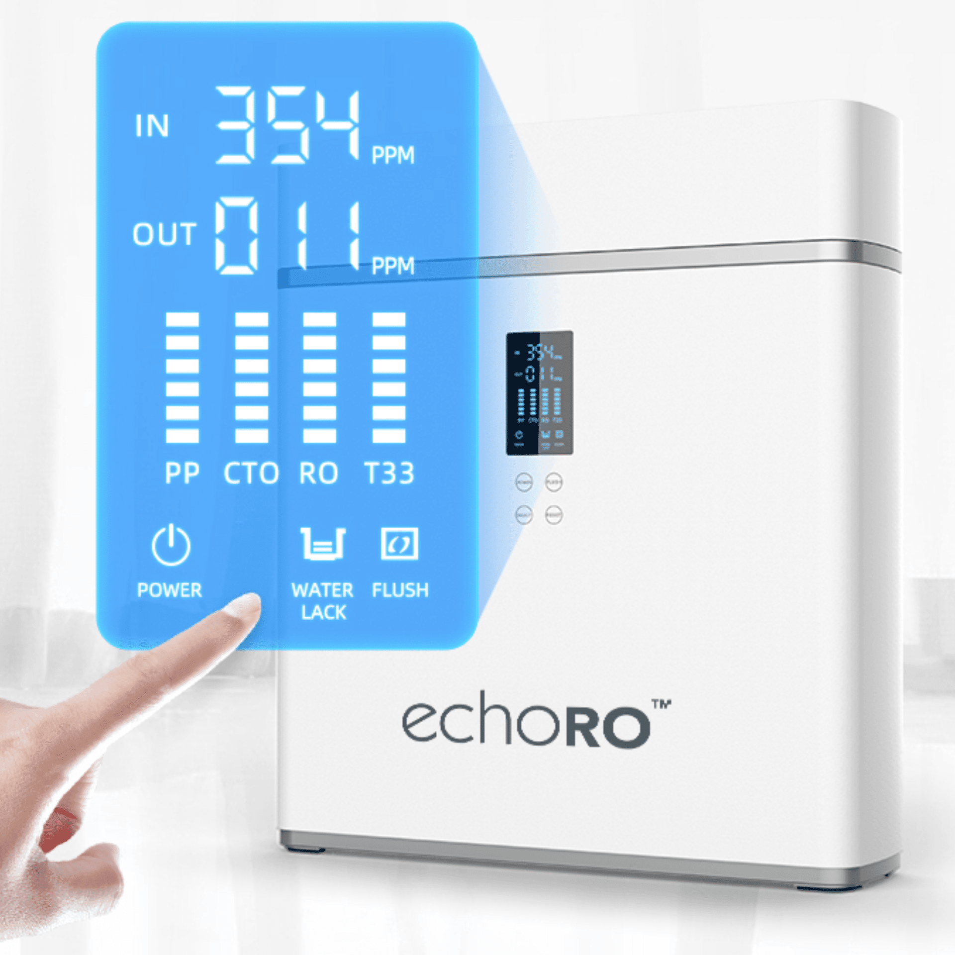 Tankless Reverse Osmosis Digital Display