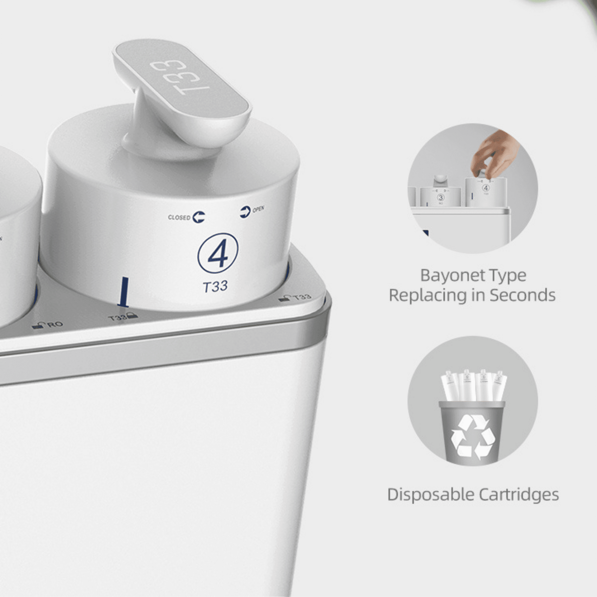 Echo Water Filter Tankless Reverse Osmosis Replacement Filters