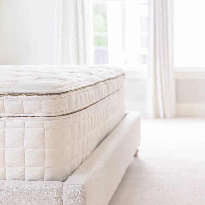 Experience the ultimate in organic, customizable comfort with the EOS Pillow Top Organic Mattress.
