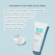 How to use EVOLVh Better Roots Growth Support Shampoo and Conditioner Duo